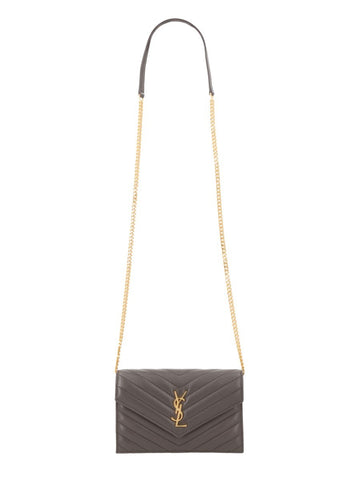 Saint Laurent - PORTAFOGLIO CON CATENA "ENVELOPE CASSANDRE"