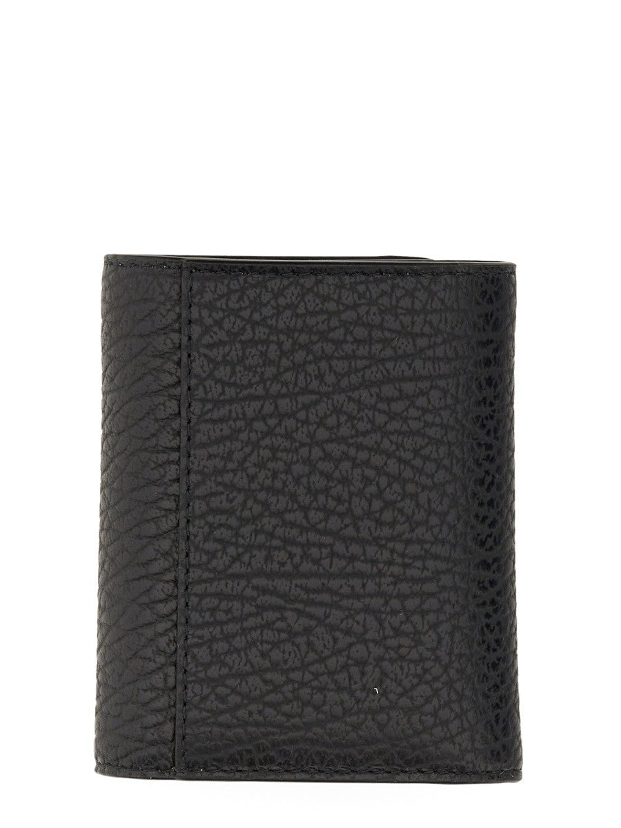 Maison Margiela - PORTAFOGLIO TRIFOLD "FOUR STITCHES" Unisex Black UNI