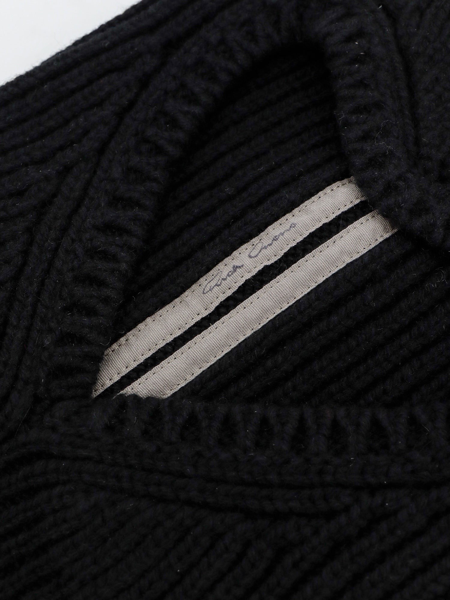 RICK OWENS - Porteville cashmere and wool blend balaclava