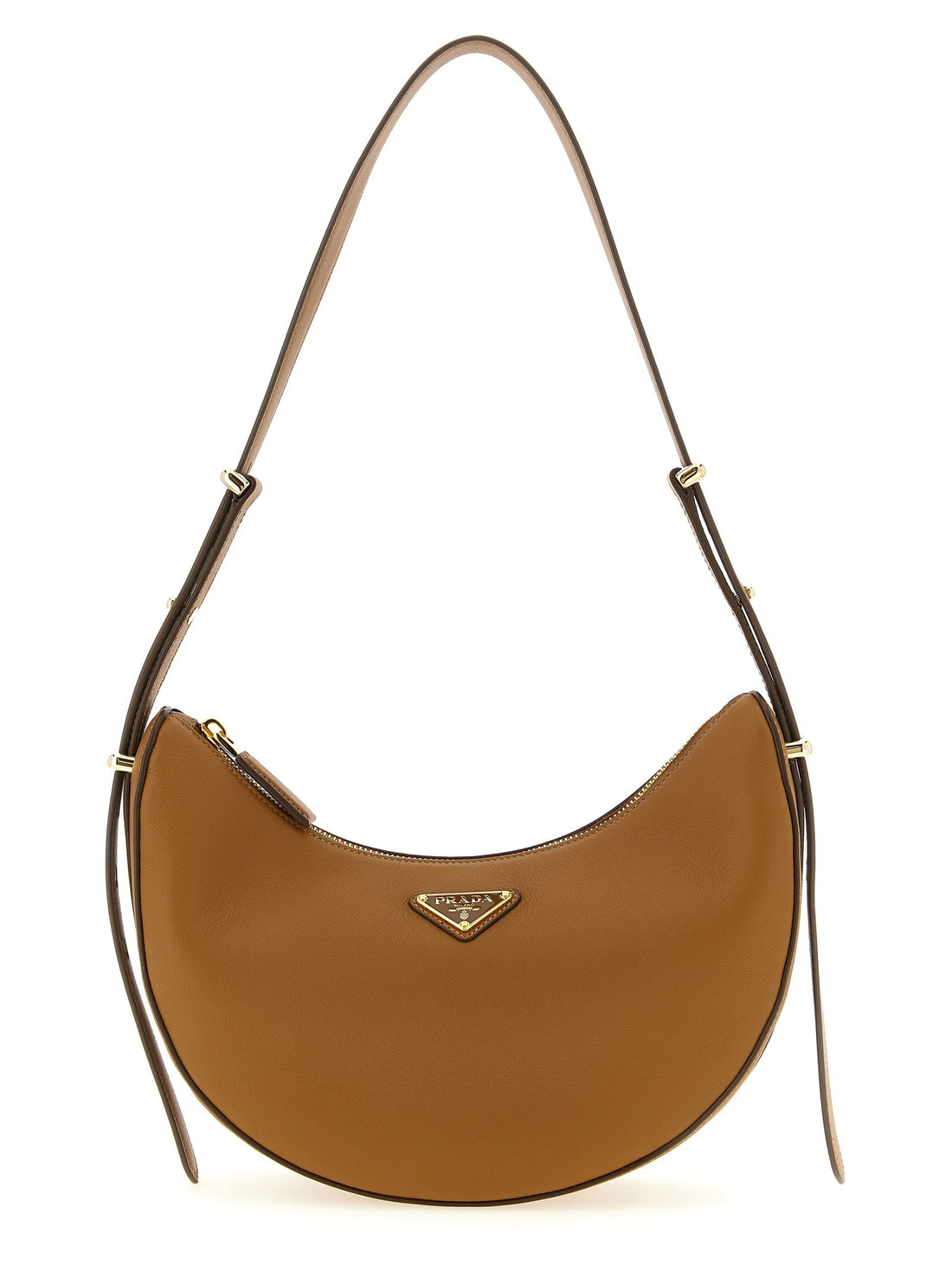 PRADA - 'Prada Arqué' shoulder bag Brown U