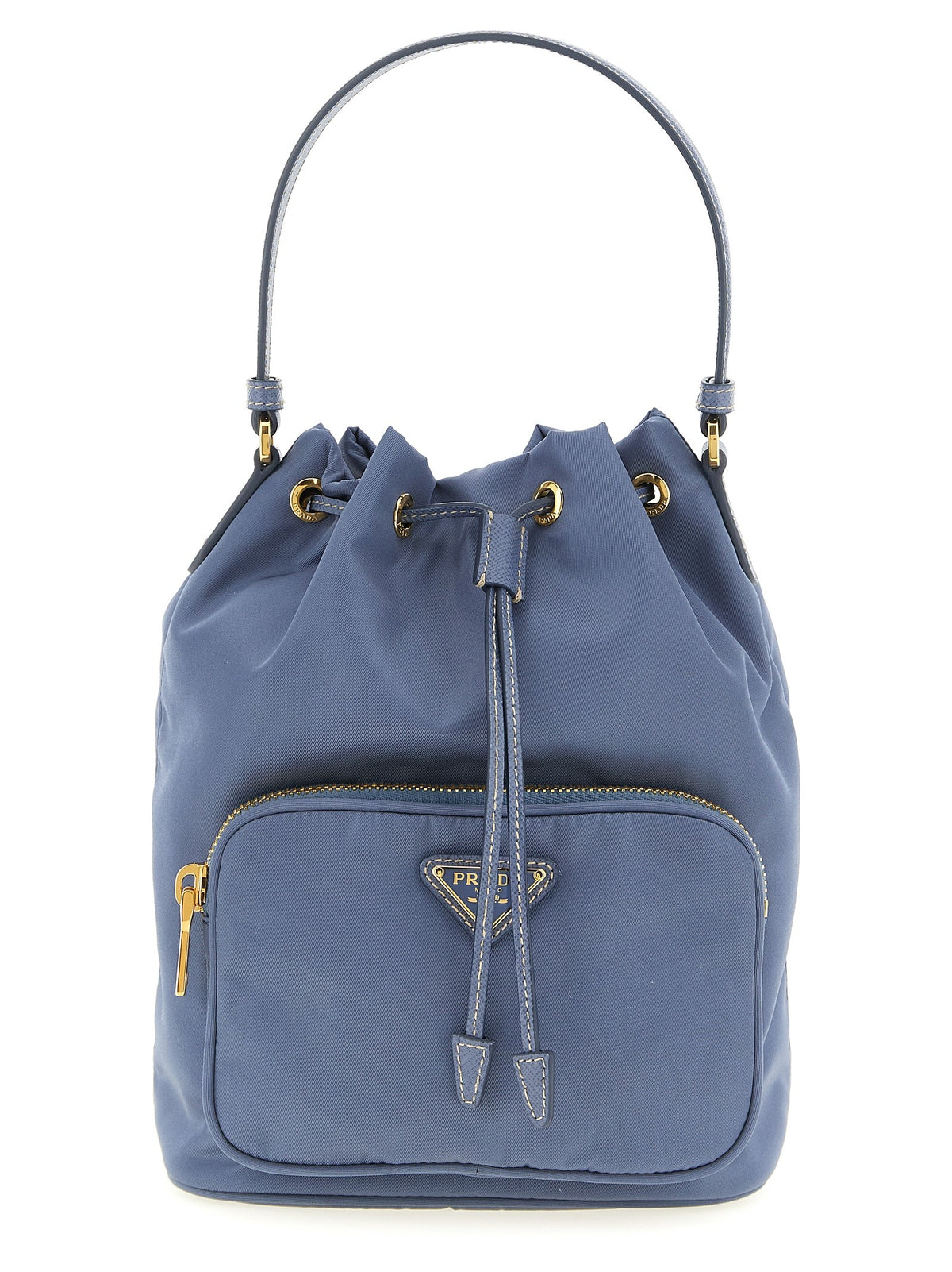 PRADA - 'Prada Duet' bucket bag Light Blue U