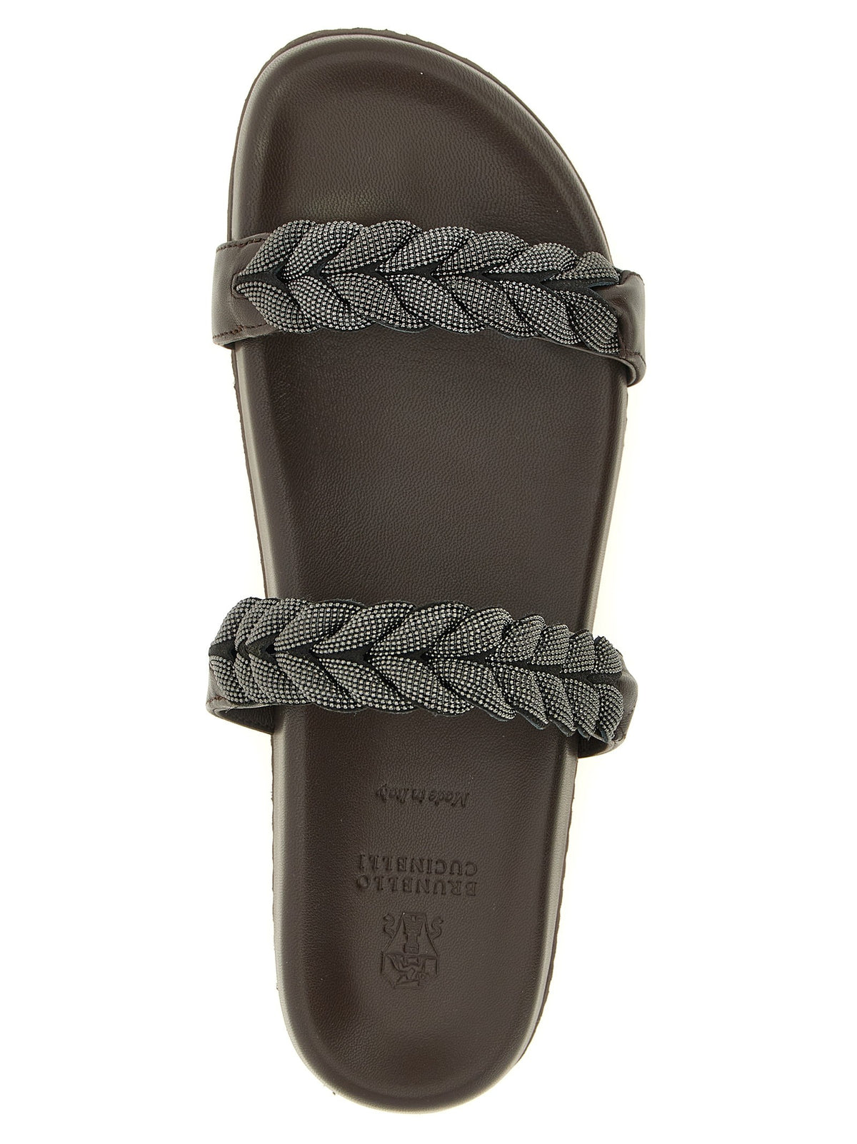 Brunello Cucinelli - 'Precious Braided Straps' sandals