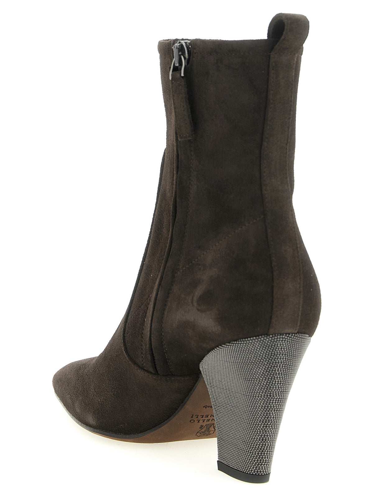 Brunello Cucinelli - 'Precious Heel' ankle boots
