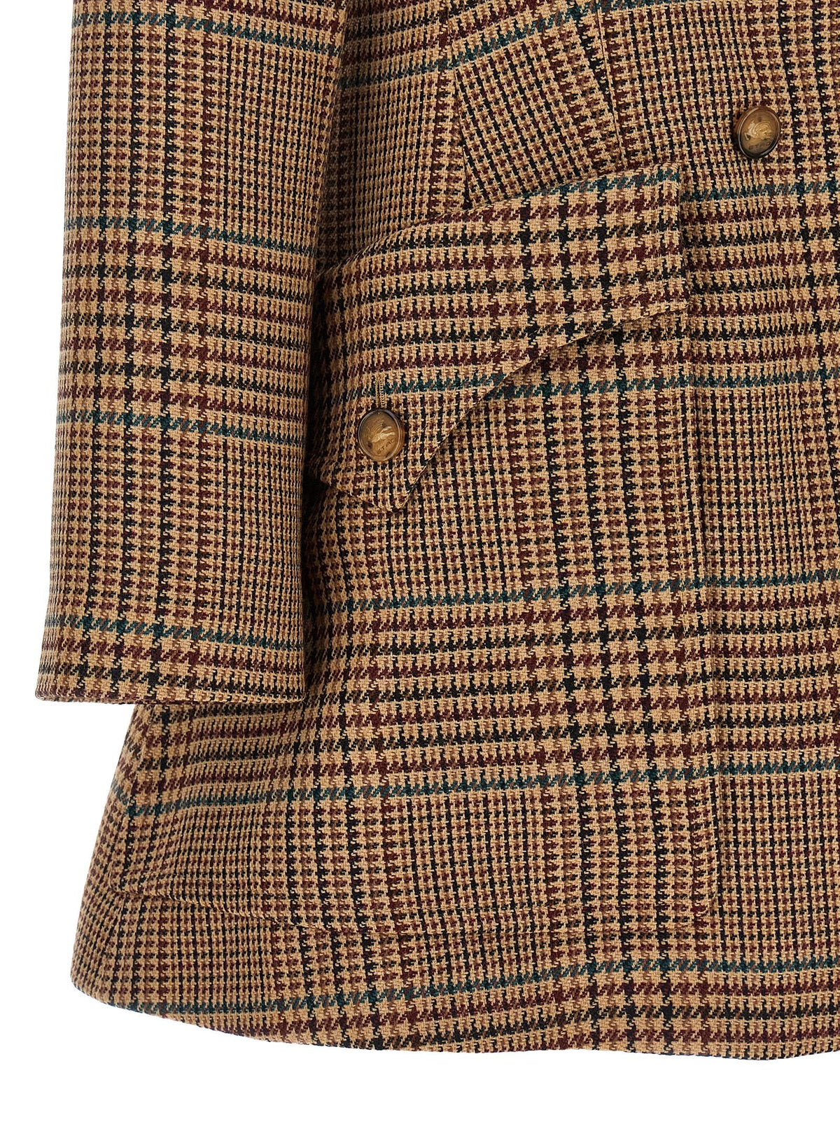 Etro - Prince of Wales coat
