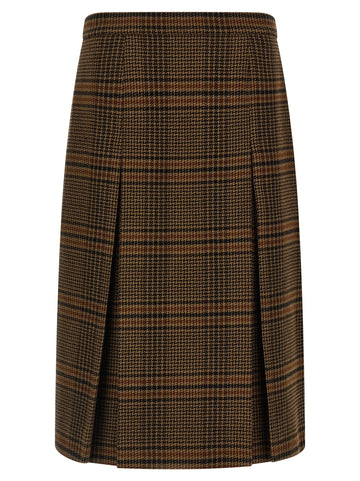 Saint Laurent - Prince of Wales skirt