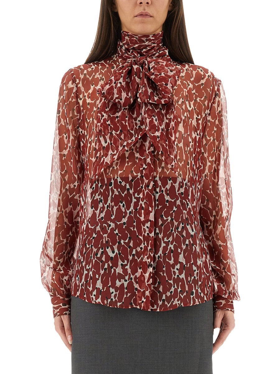 Saint Laurent - PRINTED SILK SHIRT printed-silk-shirt
