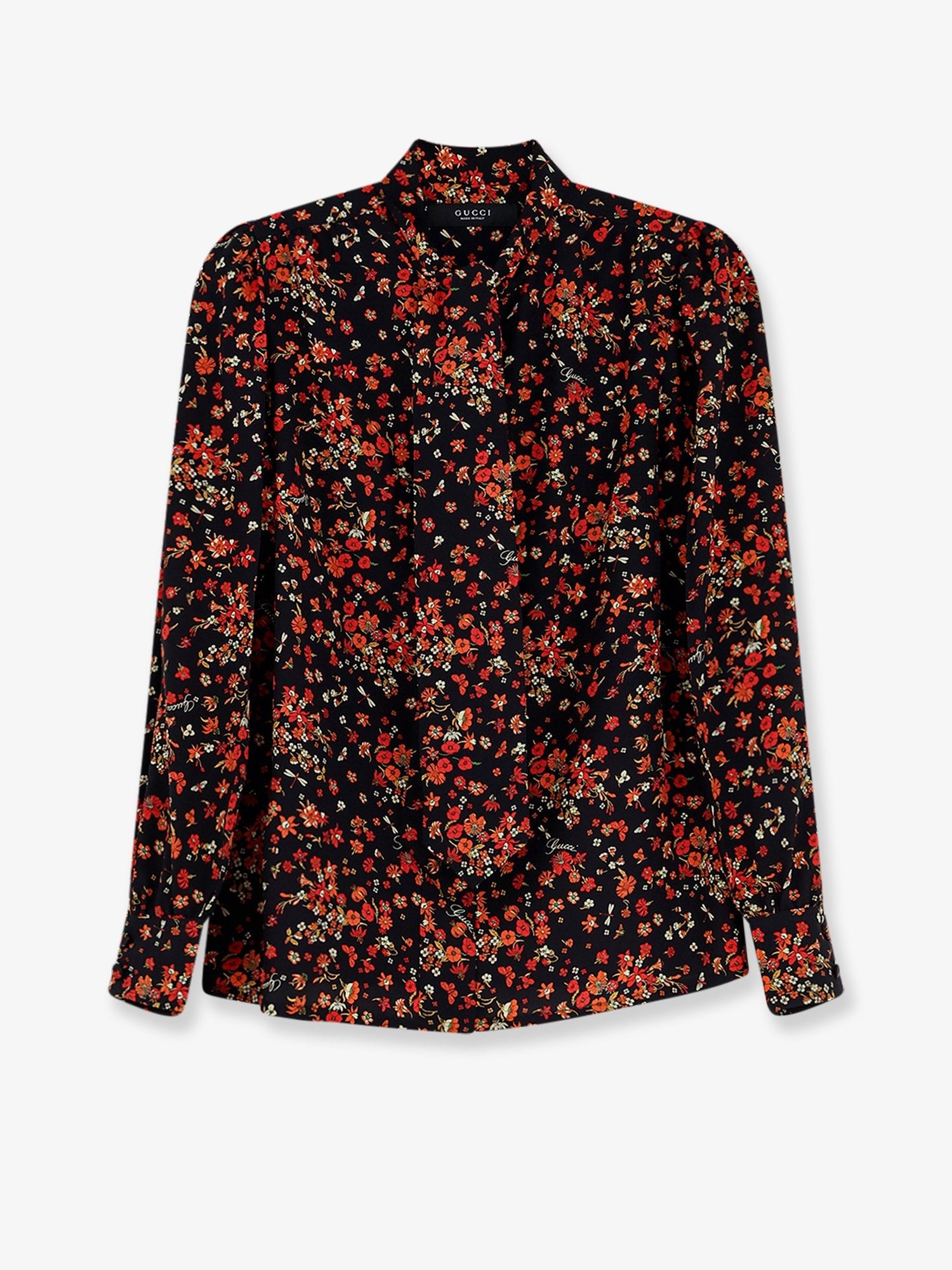 Gucci - Printed silk shirt