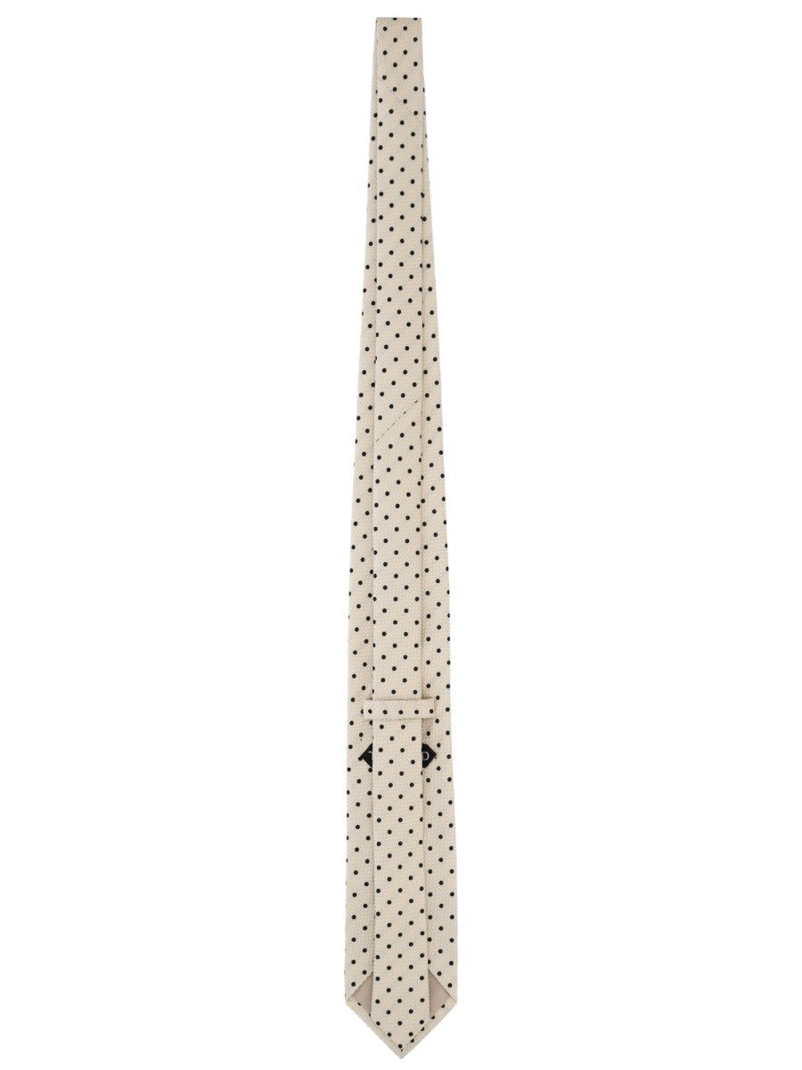 TOM FORD TOM FORD - PRINTED SILK TIE