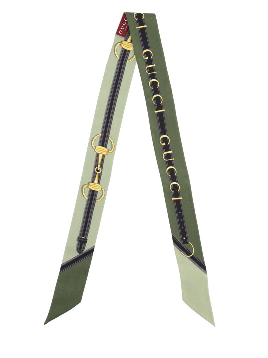 PRINTED SILK TWILL RIBBON