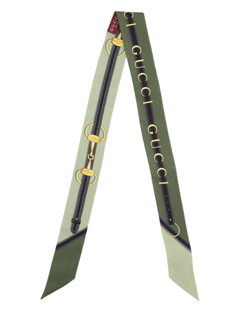 PRINTED SILK TWILL RIBBON