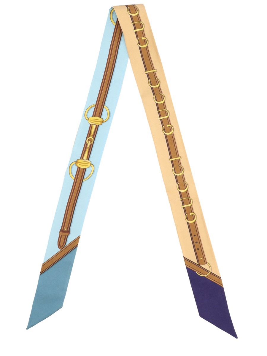 PRINTED SILK TWILL RIBBON