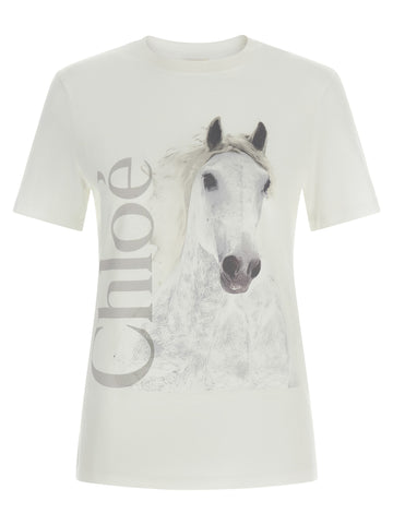 CHLOÉ - Printed T-shirt