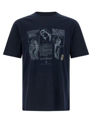 Brunello Cucinelli - Printed T-shirt