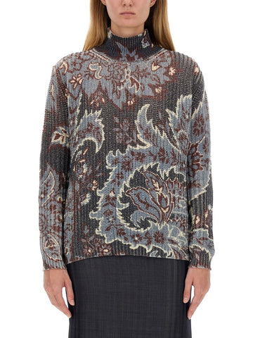 Etro - PRINTED WOOL SWEATER printed-wool-sweater
