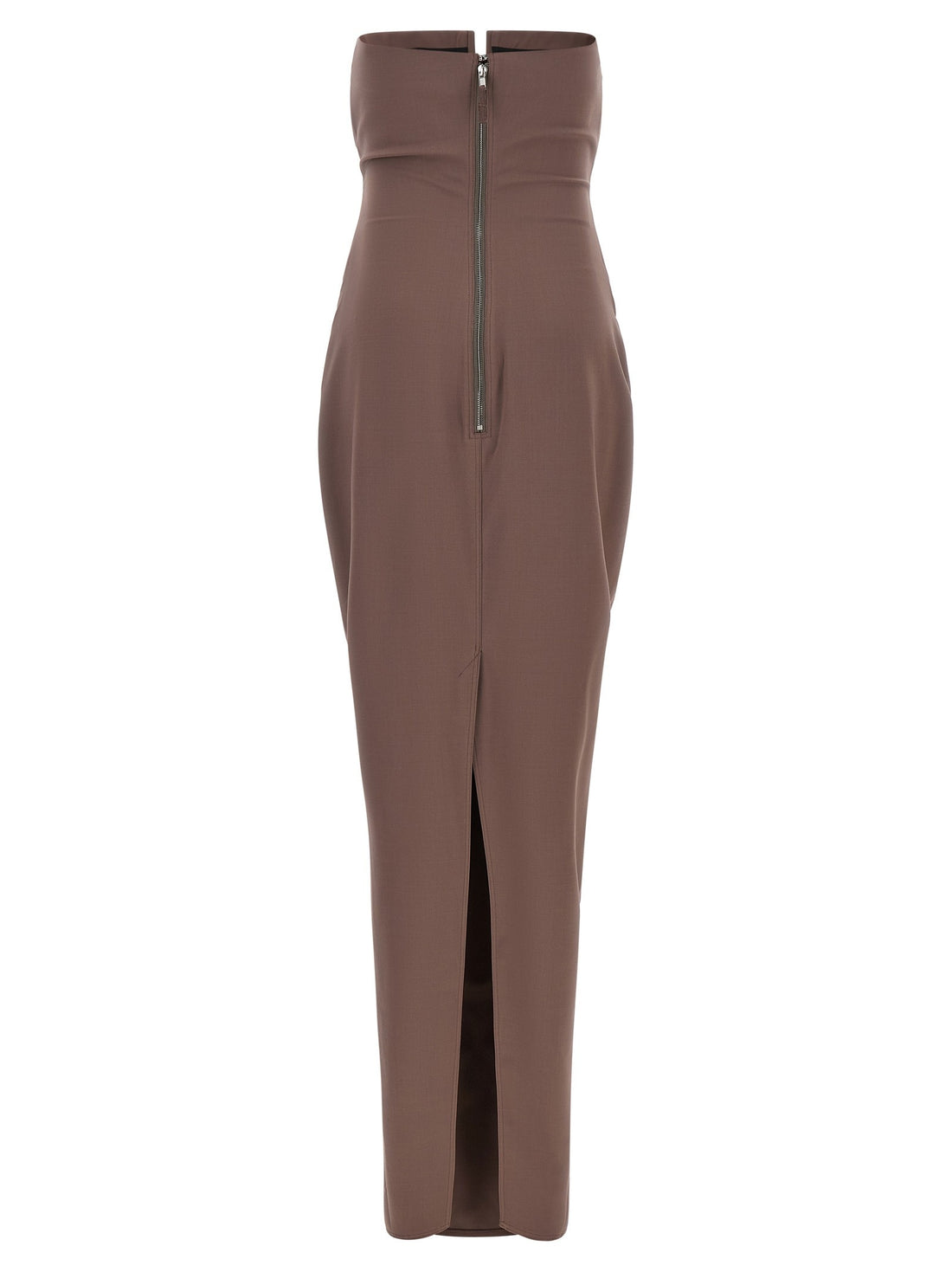 RICK OWENS - 'Prong' dress Brown 40 IT