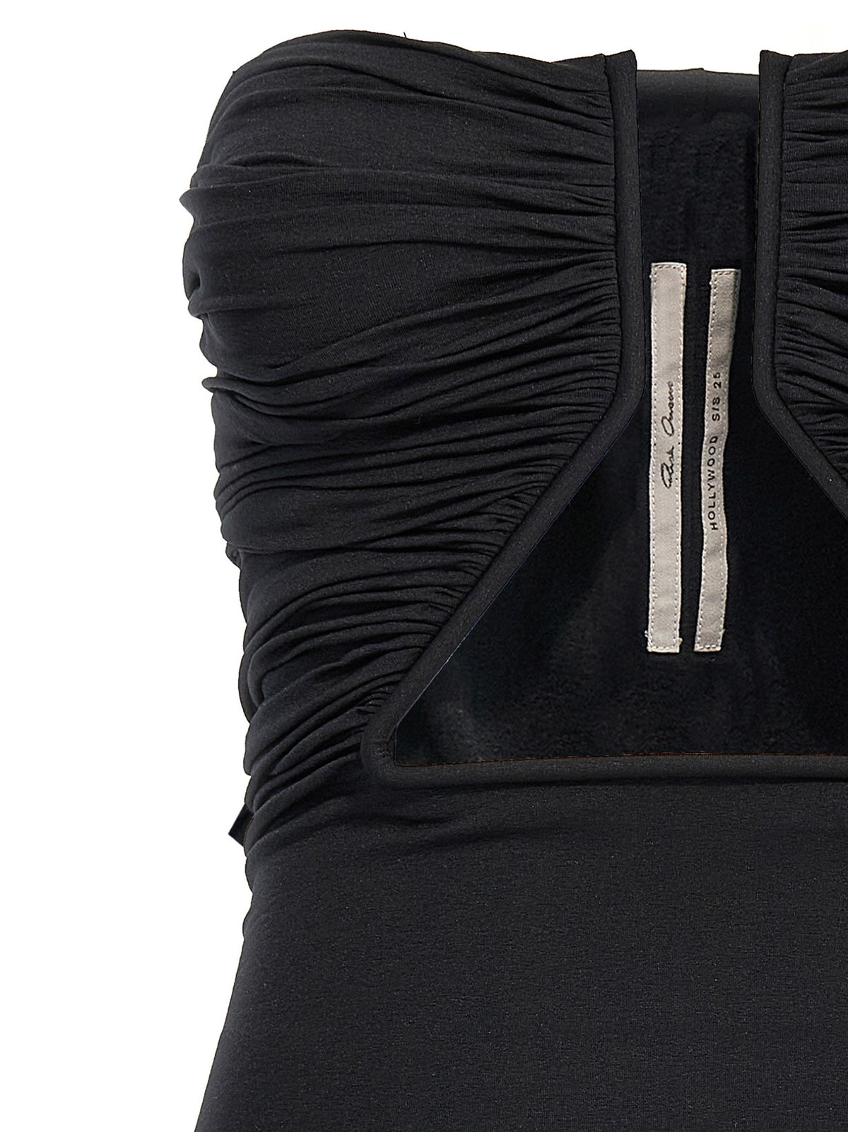 RICK OWENS - 'Prong' mini dress