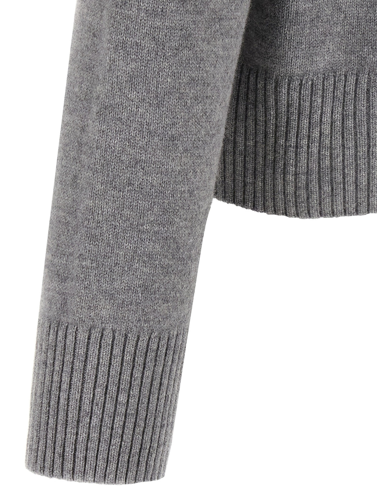 AMI PARIS - Puff logo patch sweater