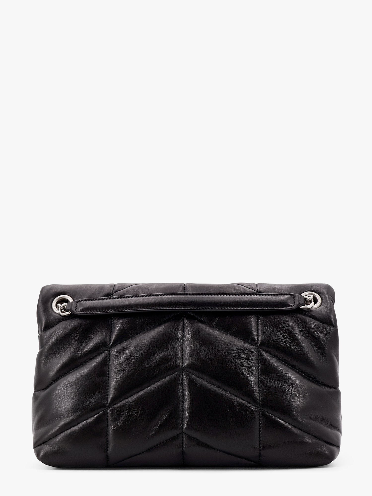 Saint Laurent Saint Laurent - Puffer matelassé leather crossbody bag