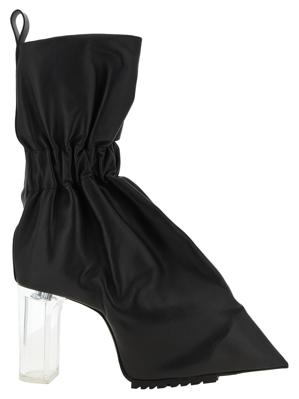 RICK OWENS - 'Pull On Cuffed Taquito' ankle boots