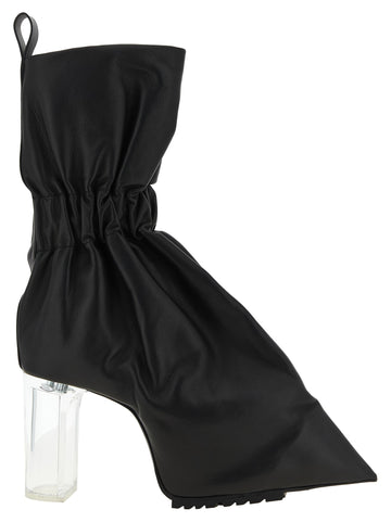 RICK OWENS - 'Pull On Cuffed Taquito' ankle boots
