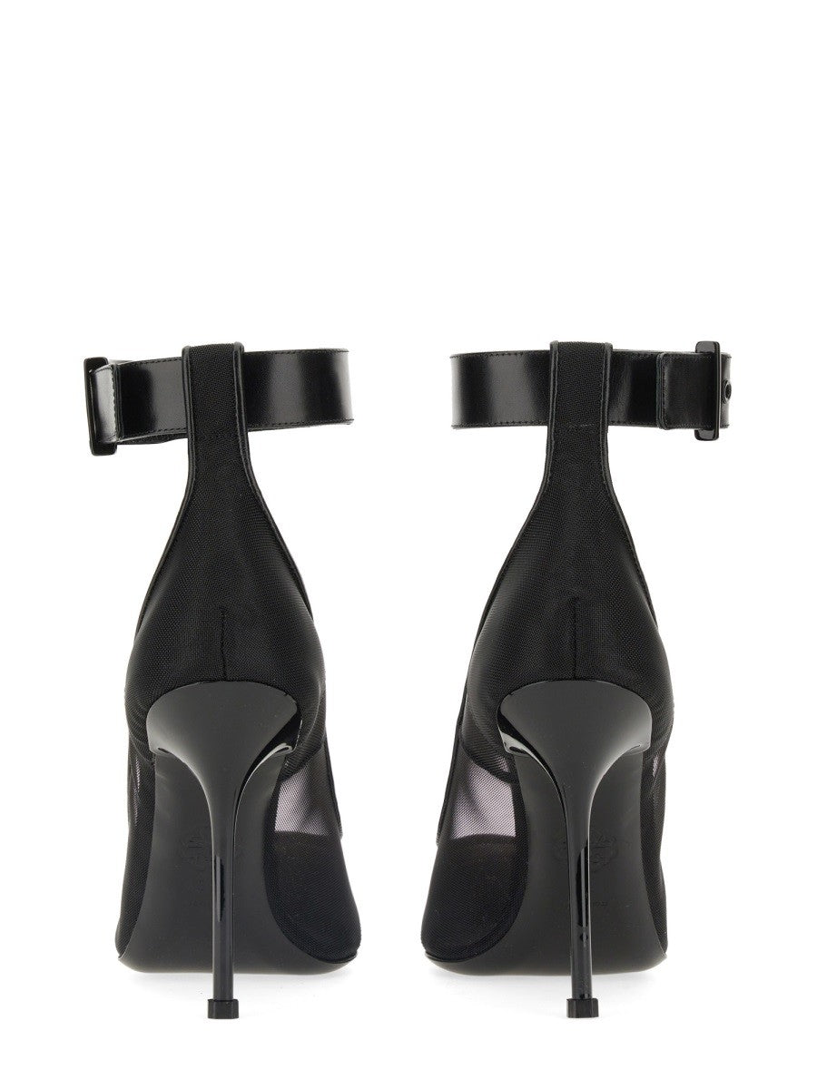 PUNK PUMPS WITH STRAP