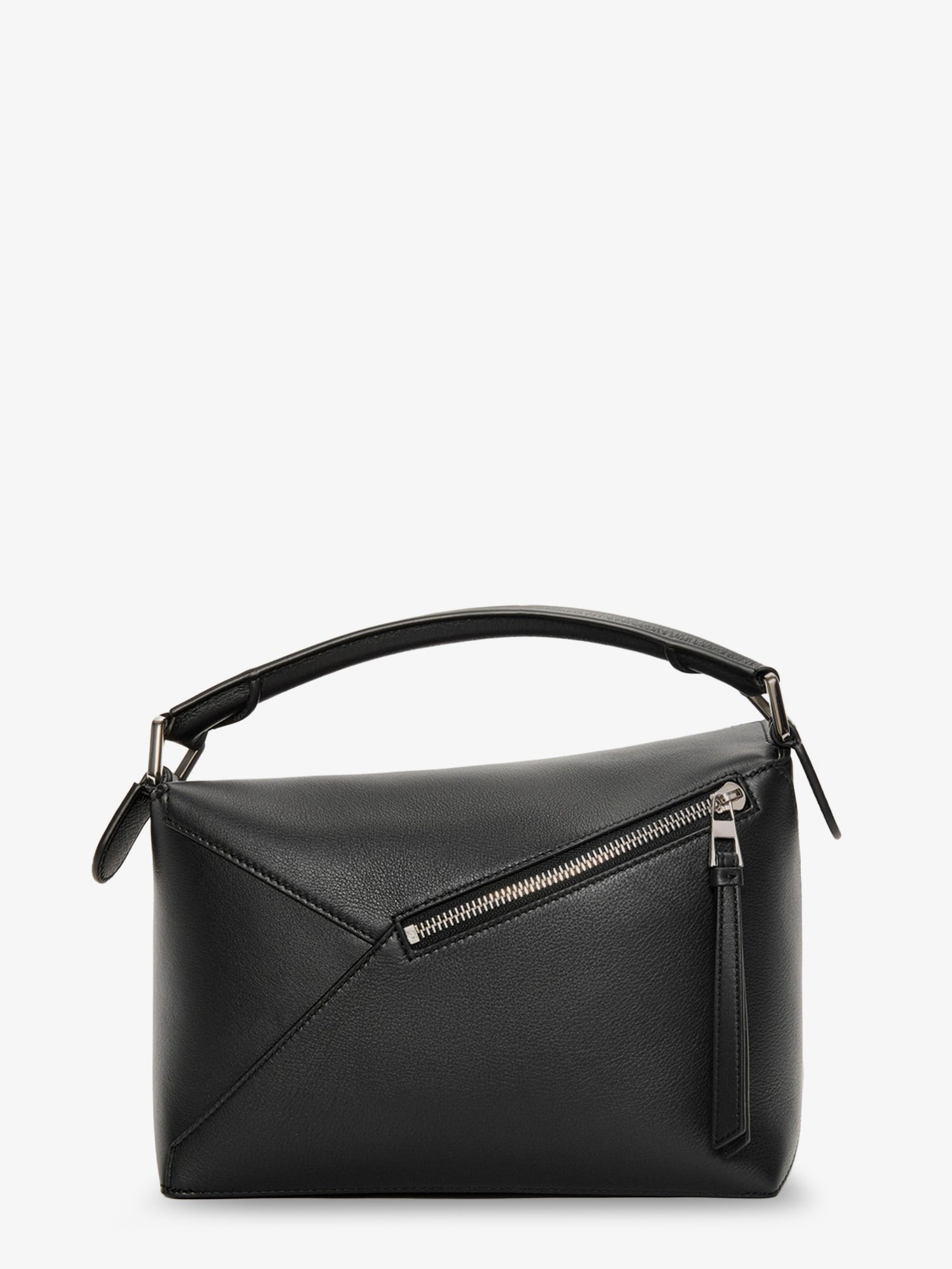 LOEWE - Puzzle Edge leather handbag with engraved Anagram logo
