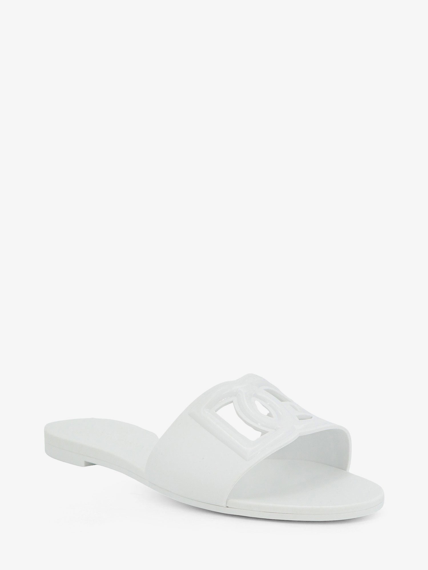 Dolce & Gabbana - PVC sandals with DG logo on the front