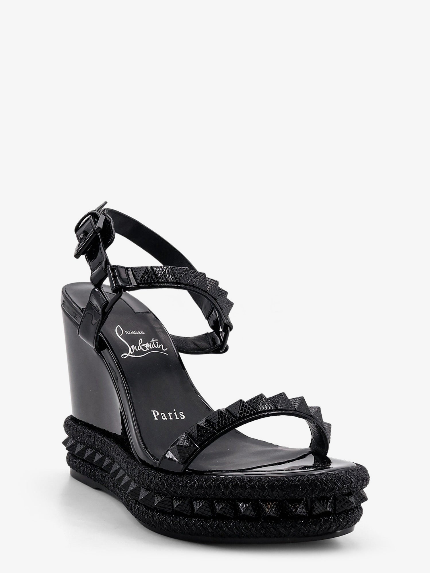 CHRISTIAN LOUBOUTIN - Pyra Clou leather sandals pyra-clou-leather-sandals