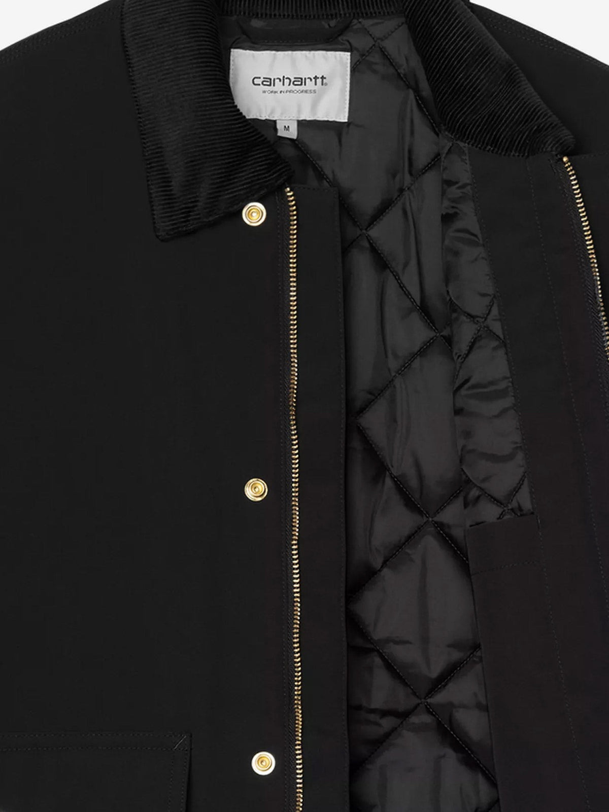 Carhartt WIP - Quentin nylon jacket with embroidered logo on the front