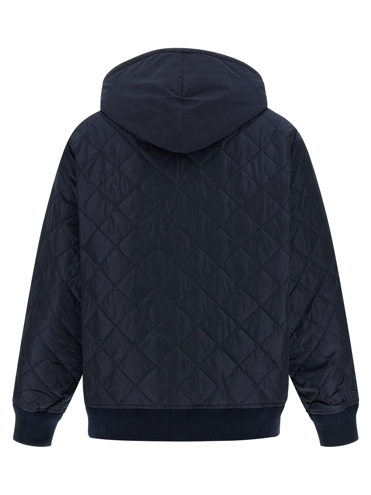 PRADA - Quilted hooded jacket