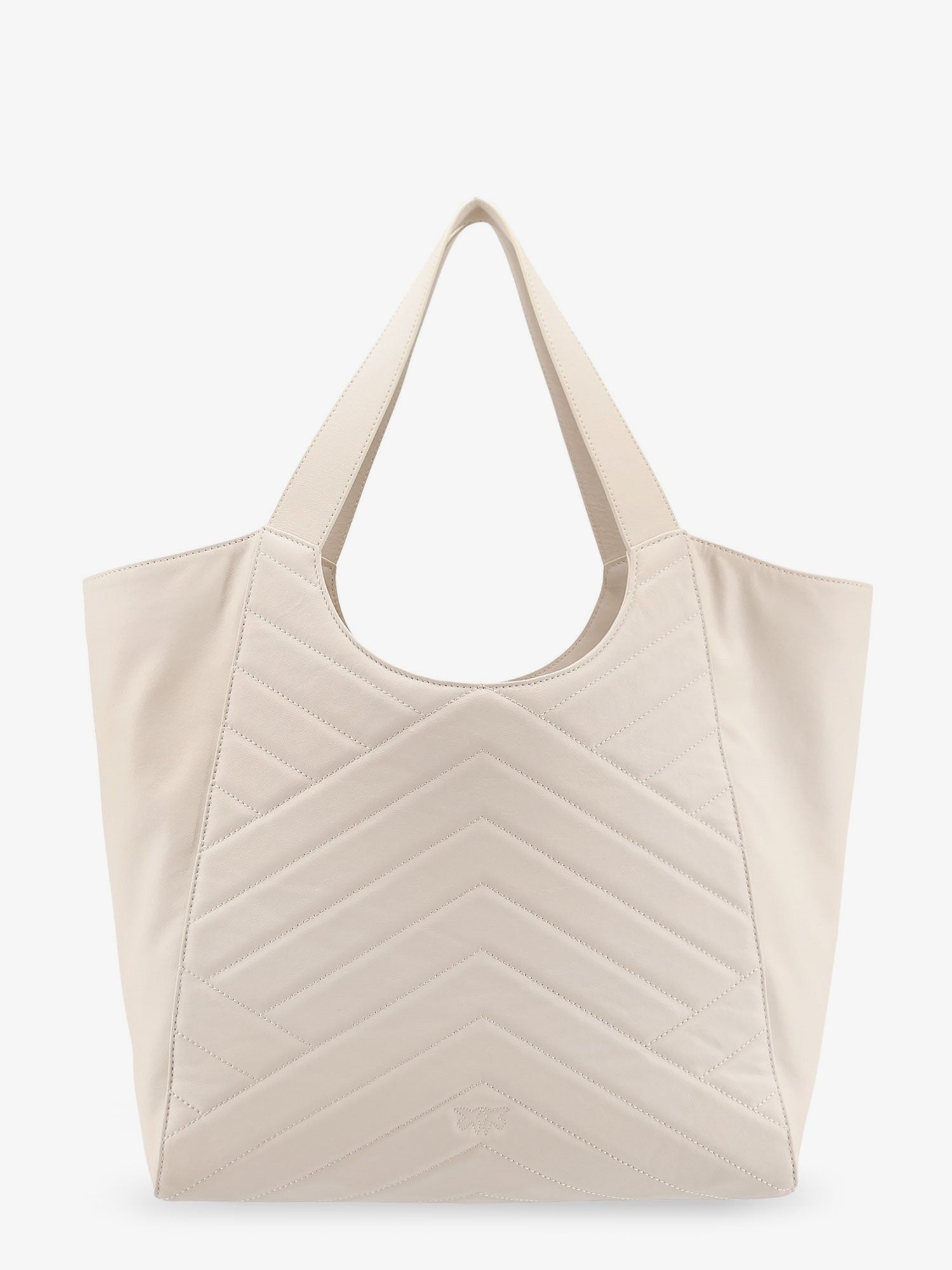 Quilted leather shoulder bag