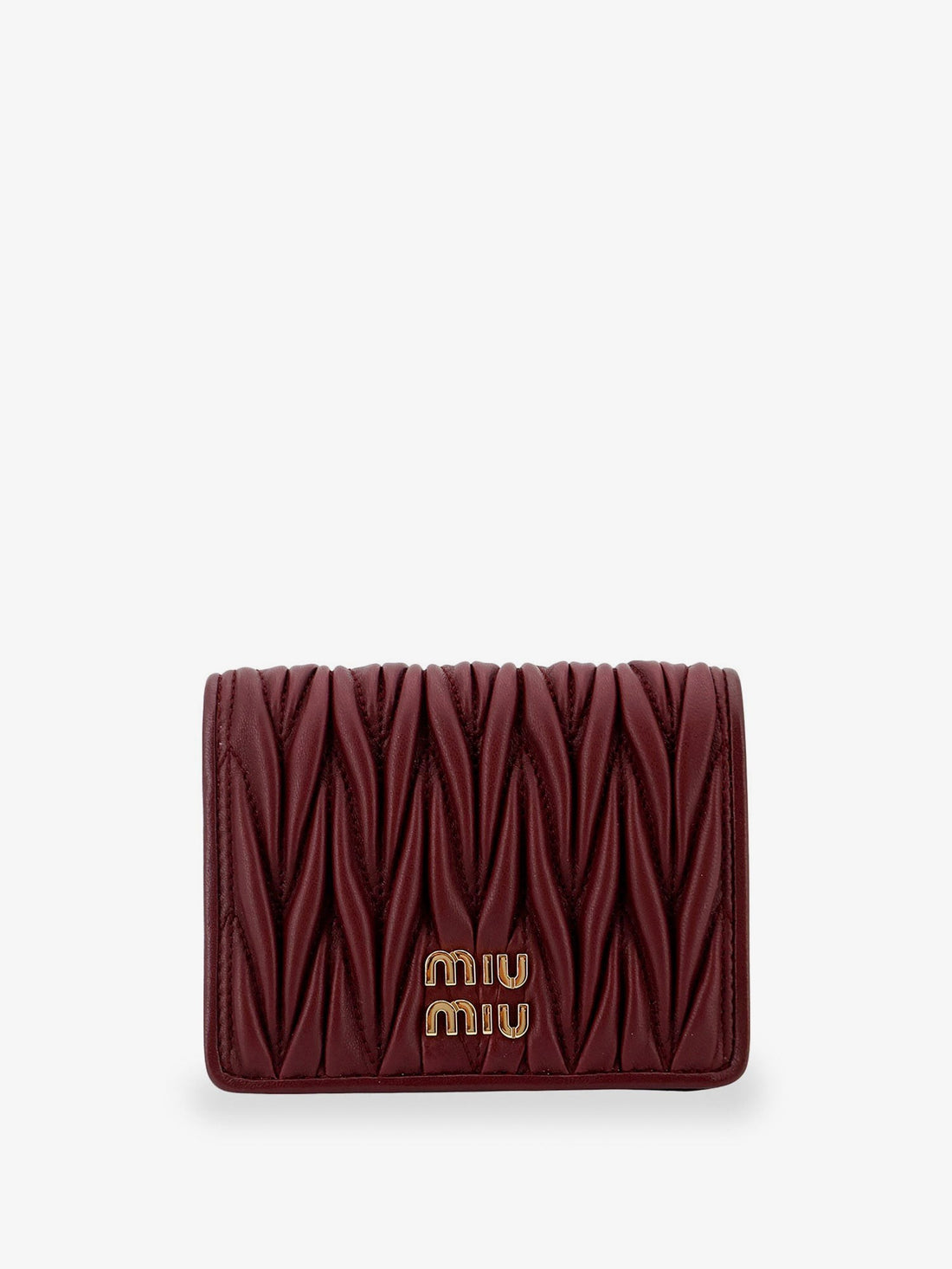 Miu Miu Quilted leather wallet