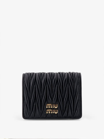 Miu Miu Quilted leather wallet
