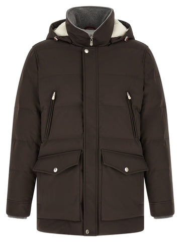 Brunello Cucinelli - Quilted parka