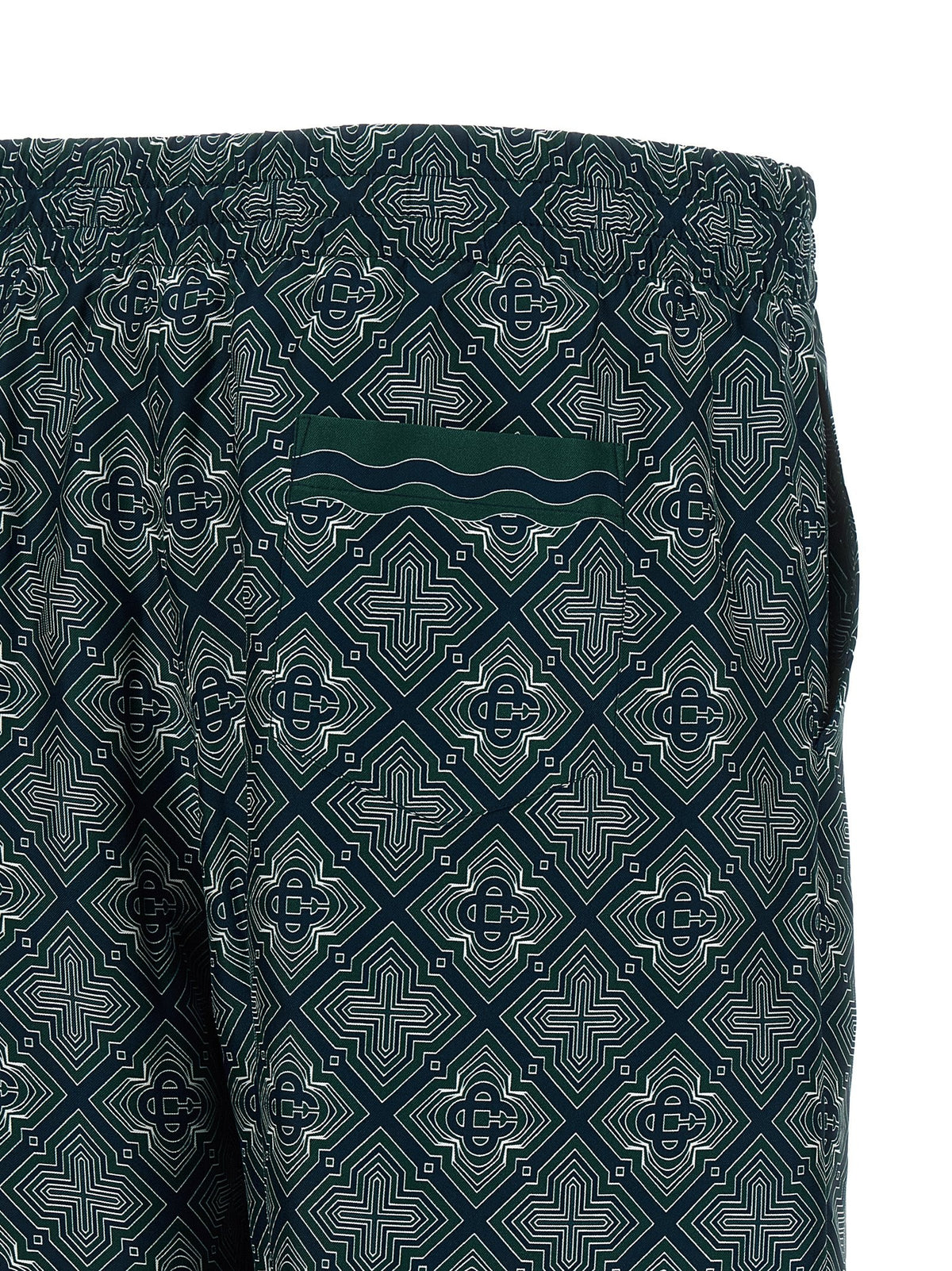 CASABLANCA - 'Radiating Monogram' shorts