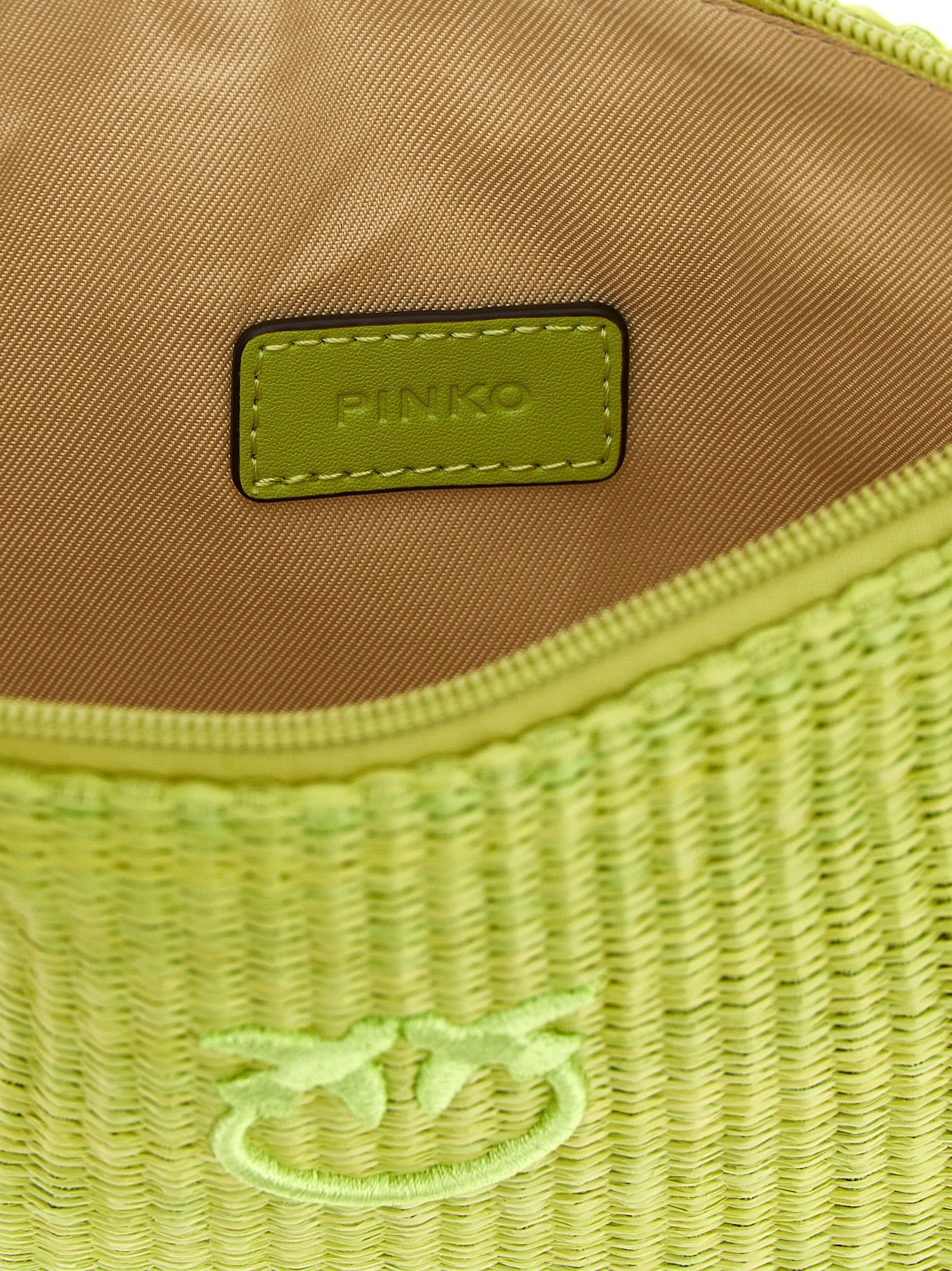 Pinko - Raffia clutch