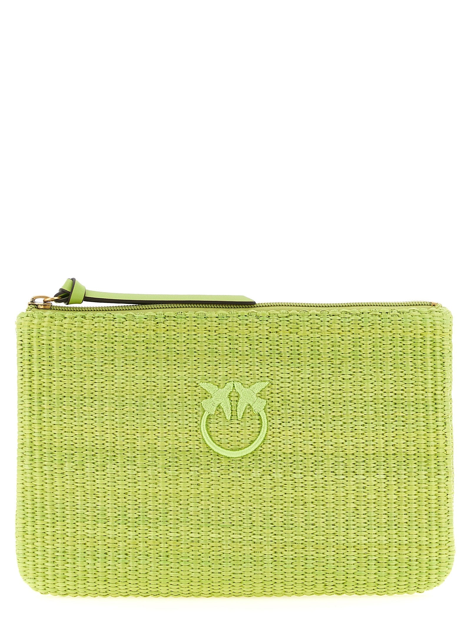 Pinko - Raffia clutch