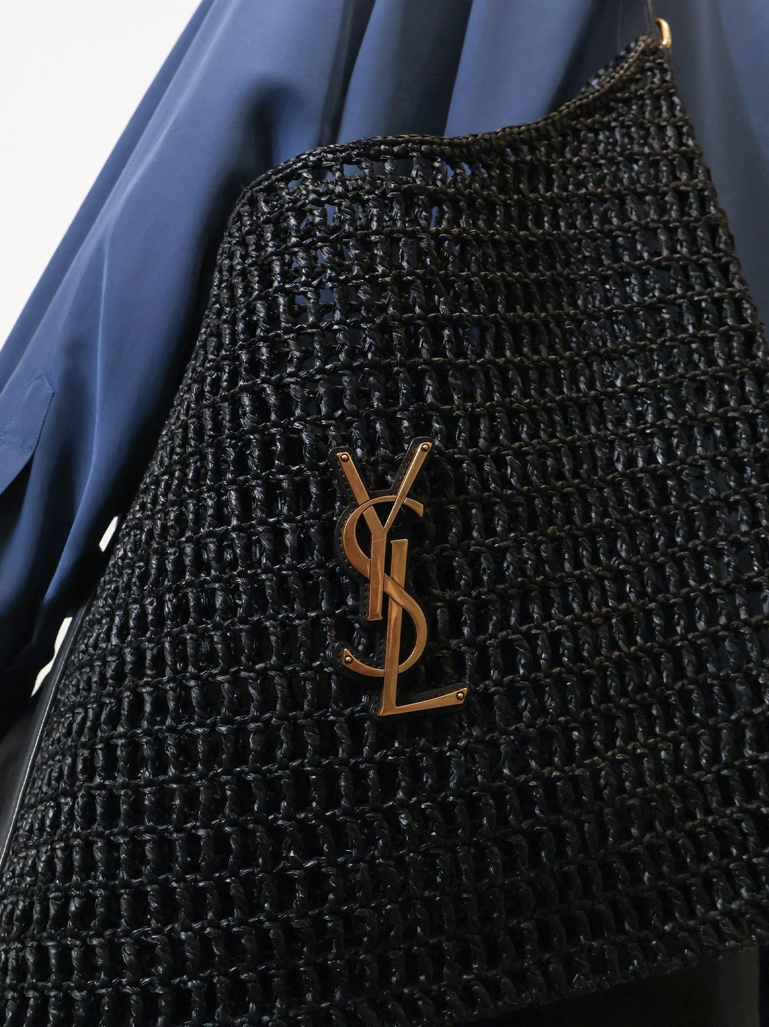 Saint Laurent Saint Laurent - Raffia shoulder bag