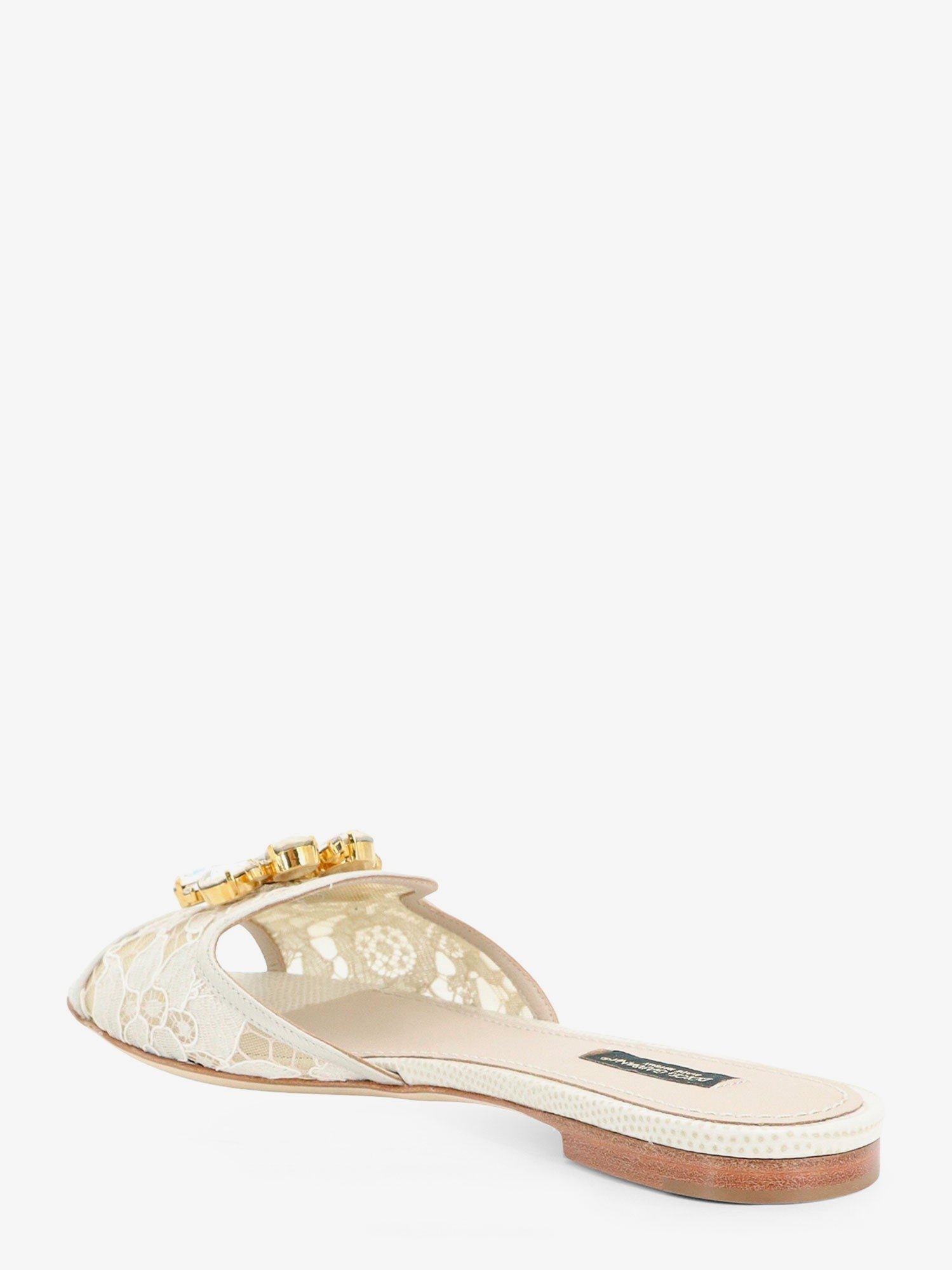 Dolce & Gabbana - Rainbow lurex lace sandals