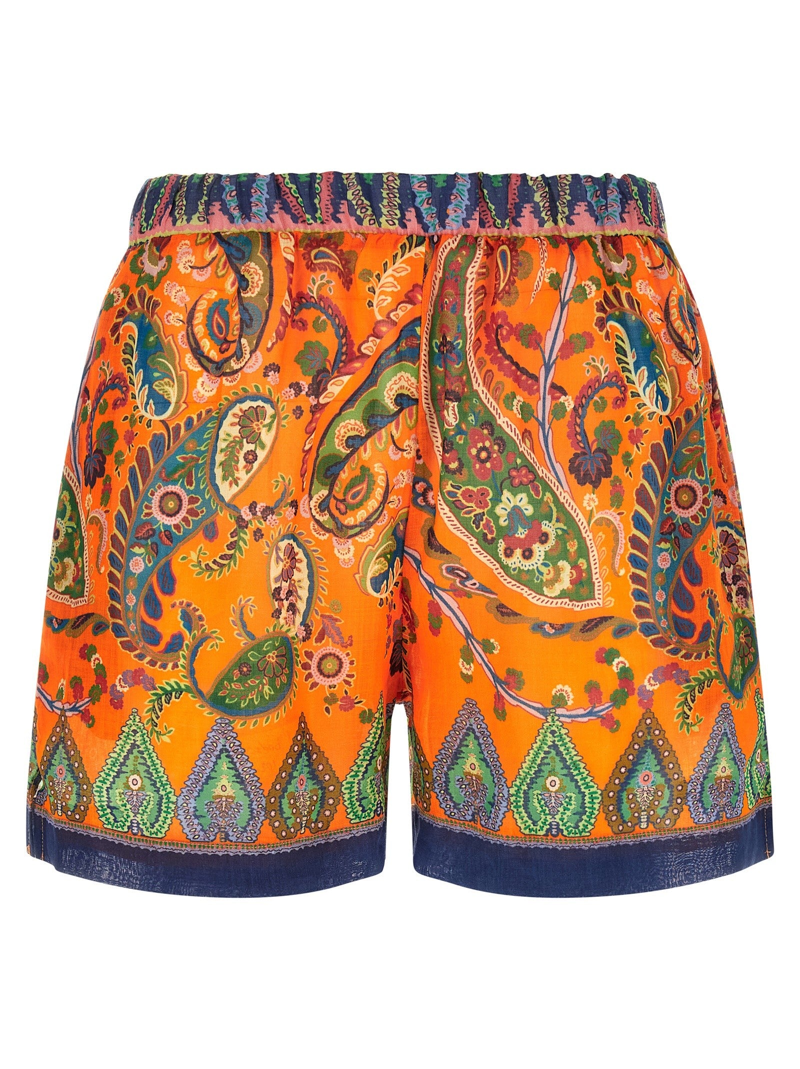 Etro - Ramie shorts