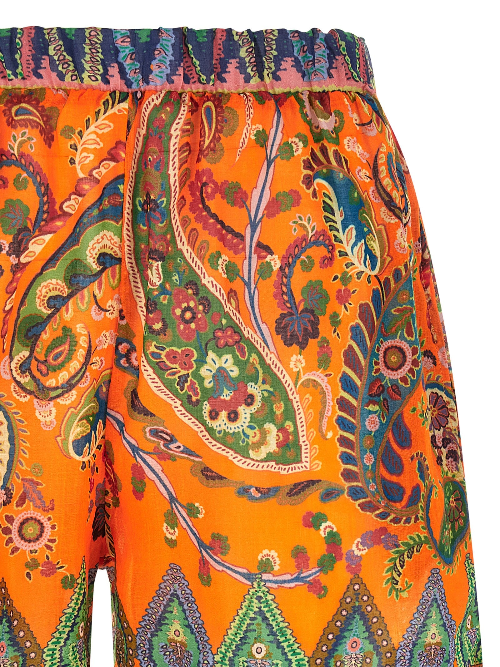 Etro - Ramie shorts
