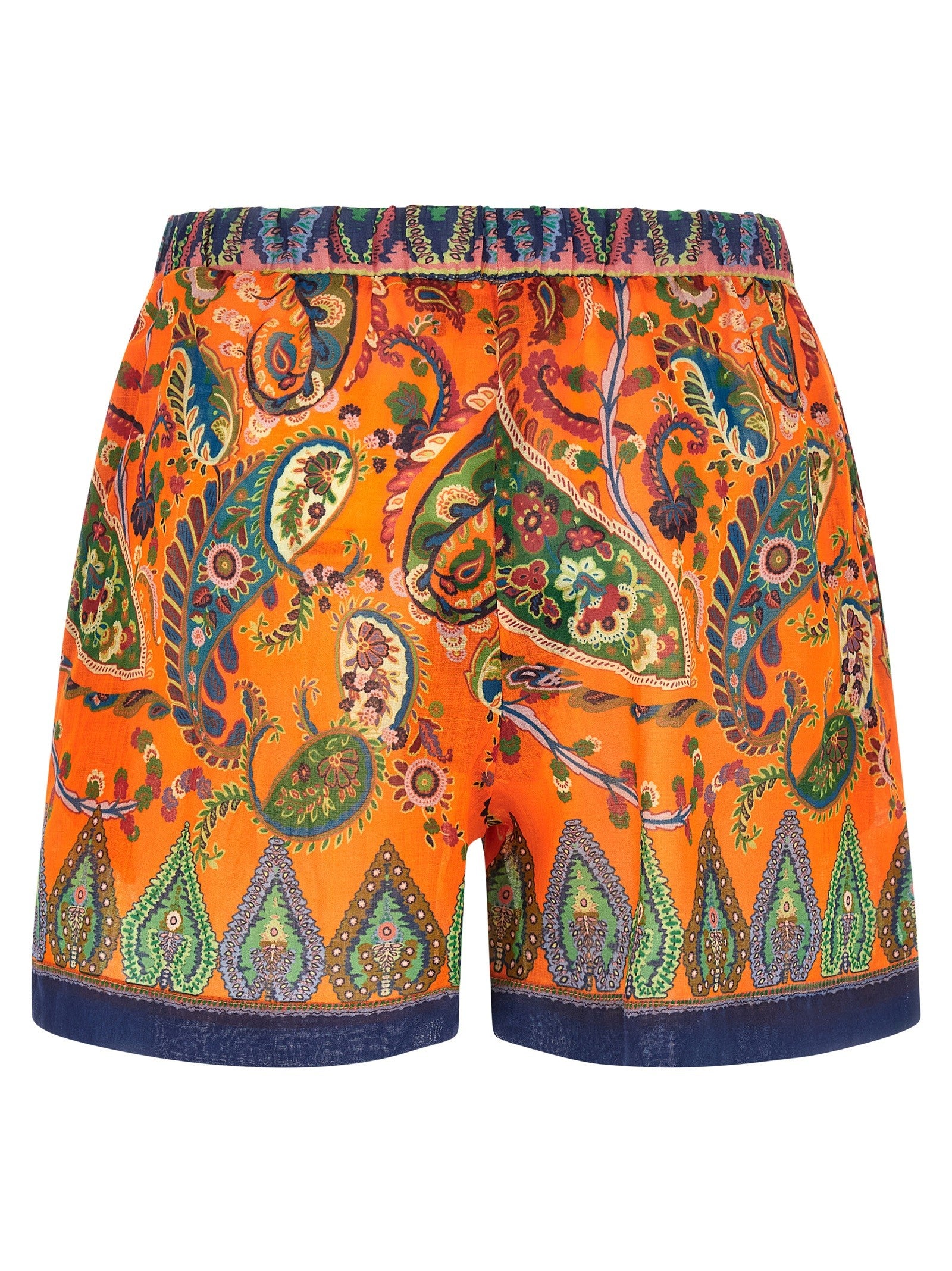 Etro - Ramie shorts