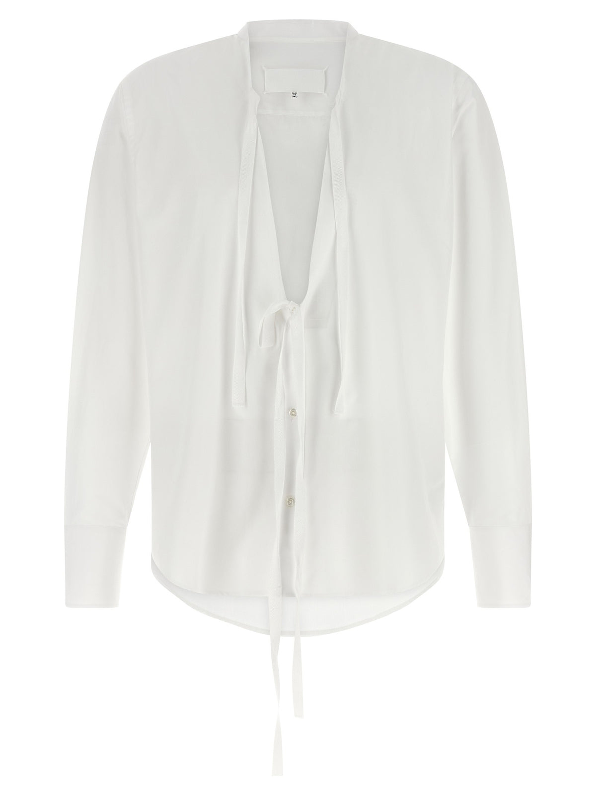 Maison Margiela - Raw cut hem shirt
