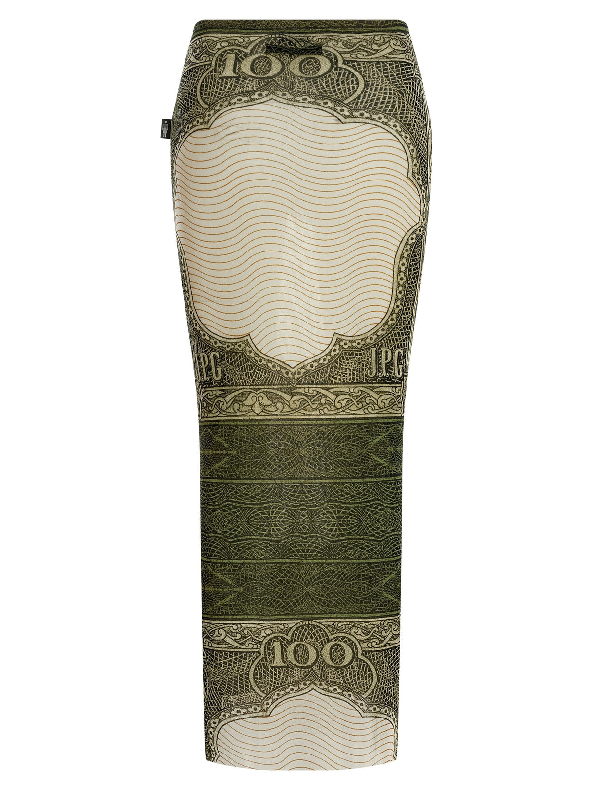 JEAN PAUL GAULTIER - 'Re-edition - The Green Cartouche' skirt