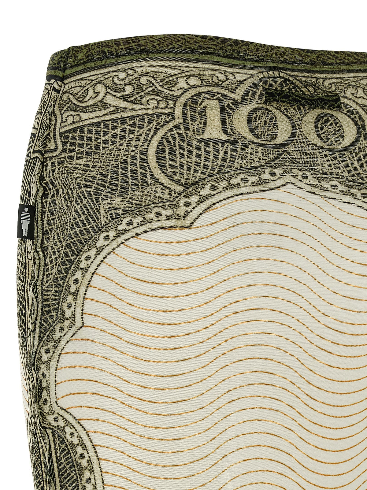 JEAN PAUL GAULTIER - 'Re-edition - The Green Cartouche' skirt