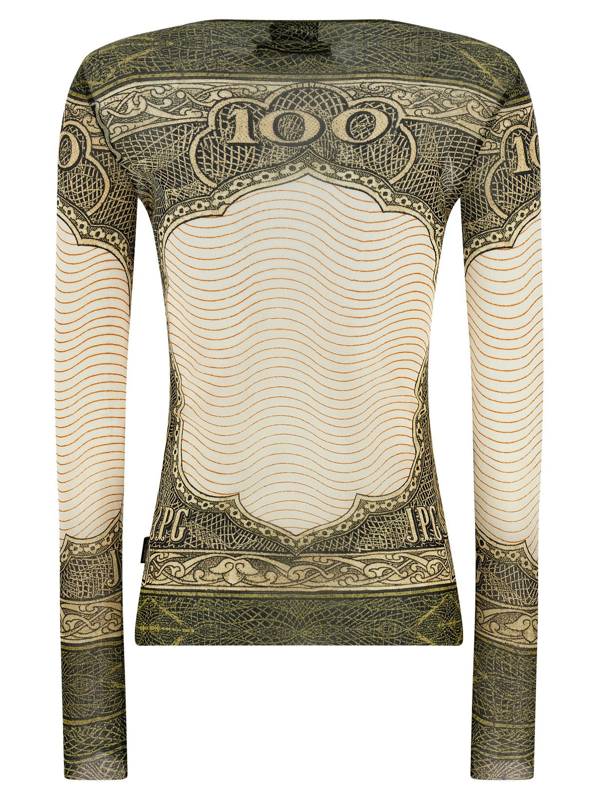 JEAN PAUL GAULTIER - 'Re-edition - The Green Cartouche' top re-edition-the-green-cartouche-top_3b2f9fa2-c989-49f8-874b-42f97803620f