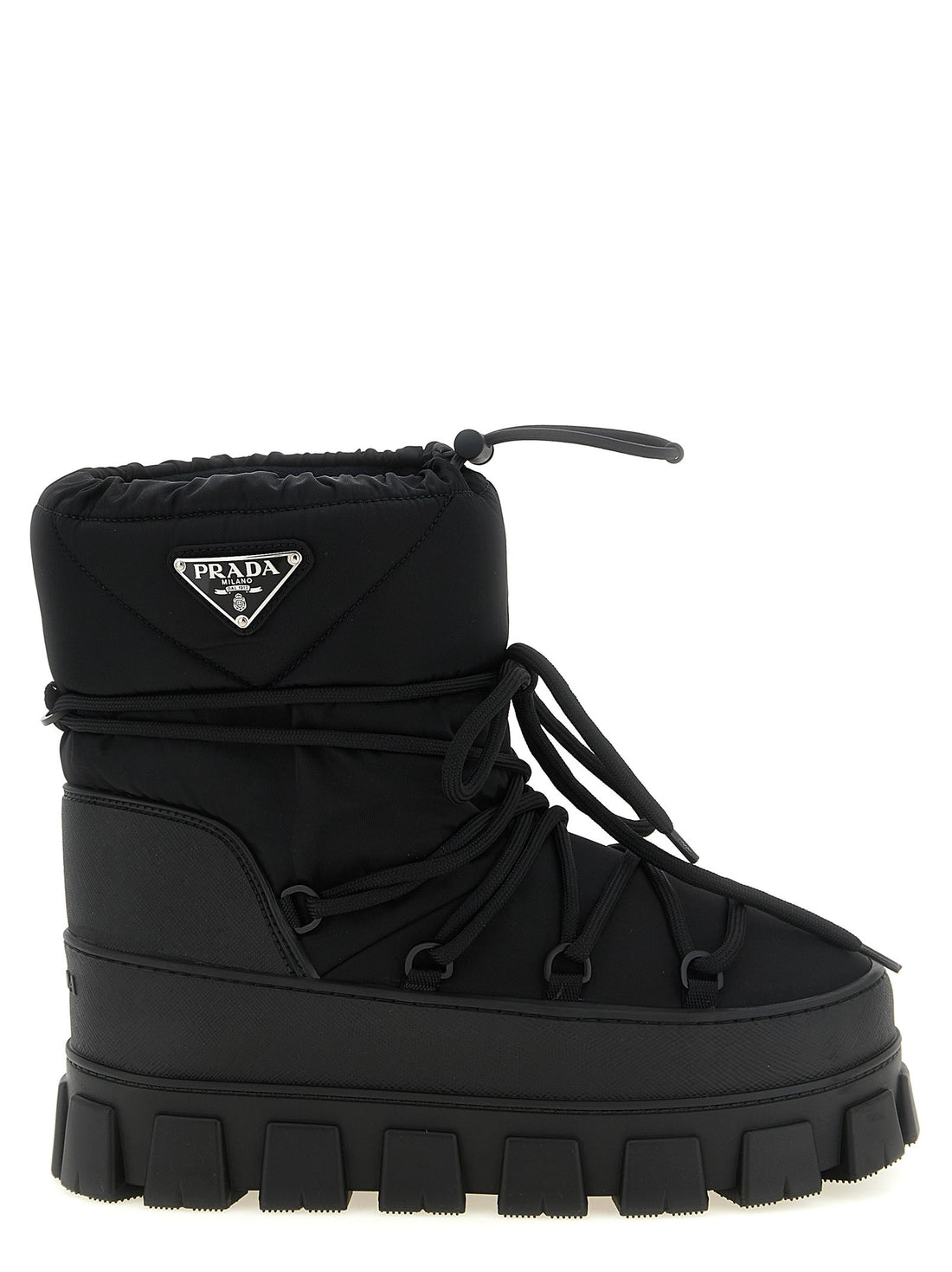 PRADA - Re-Nylon ankle boots Black