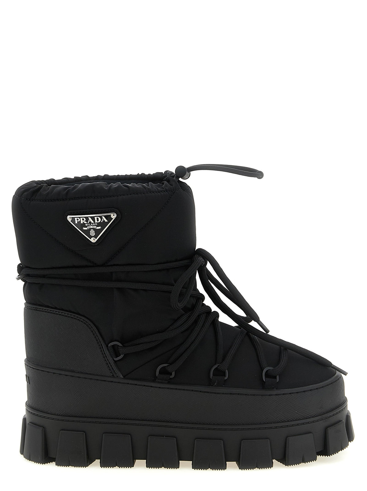 PRADA - Re-Nylon ankle boots Black
