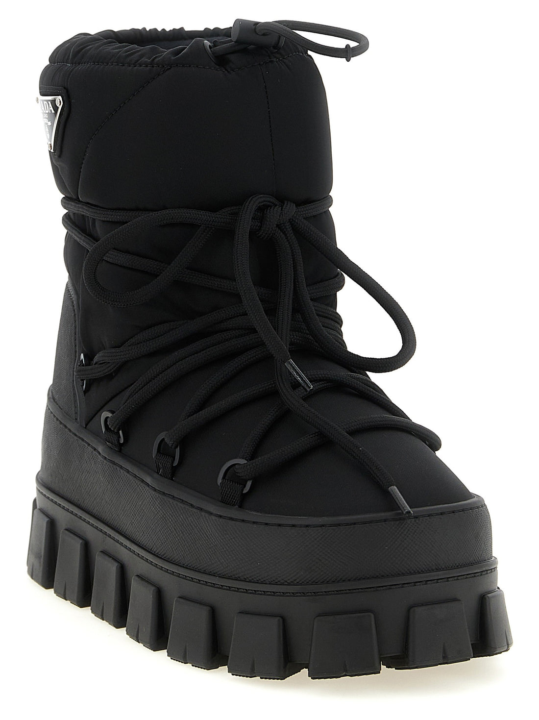 PRADA - Re-Nylon ankle boots Black