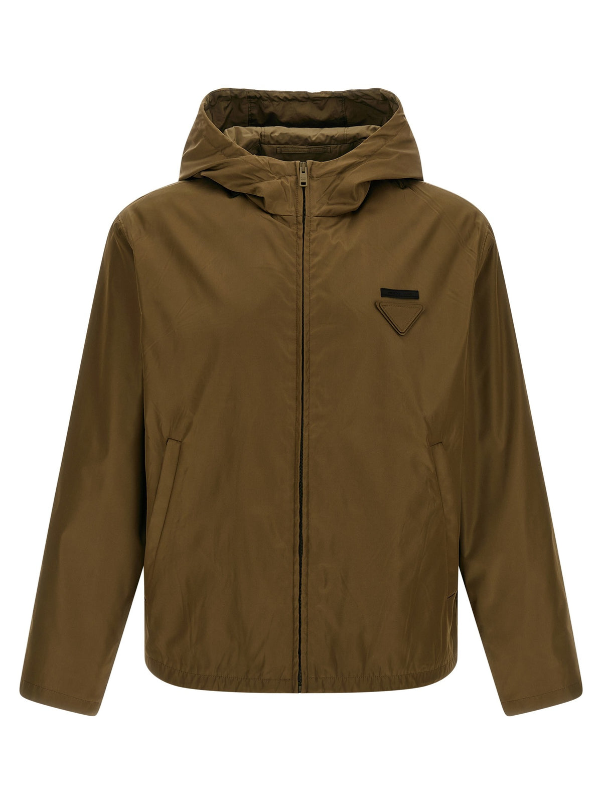 PRADA - Re-Nylon anorak GREEN